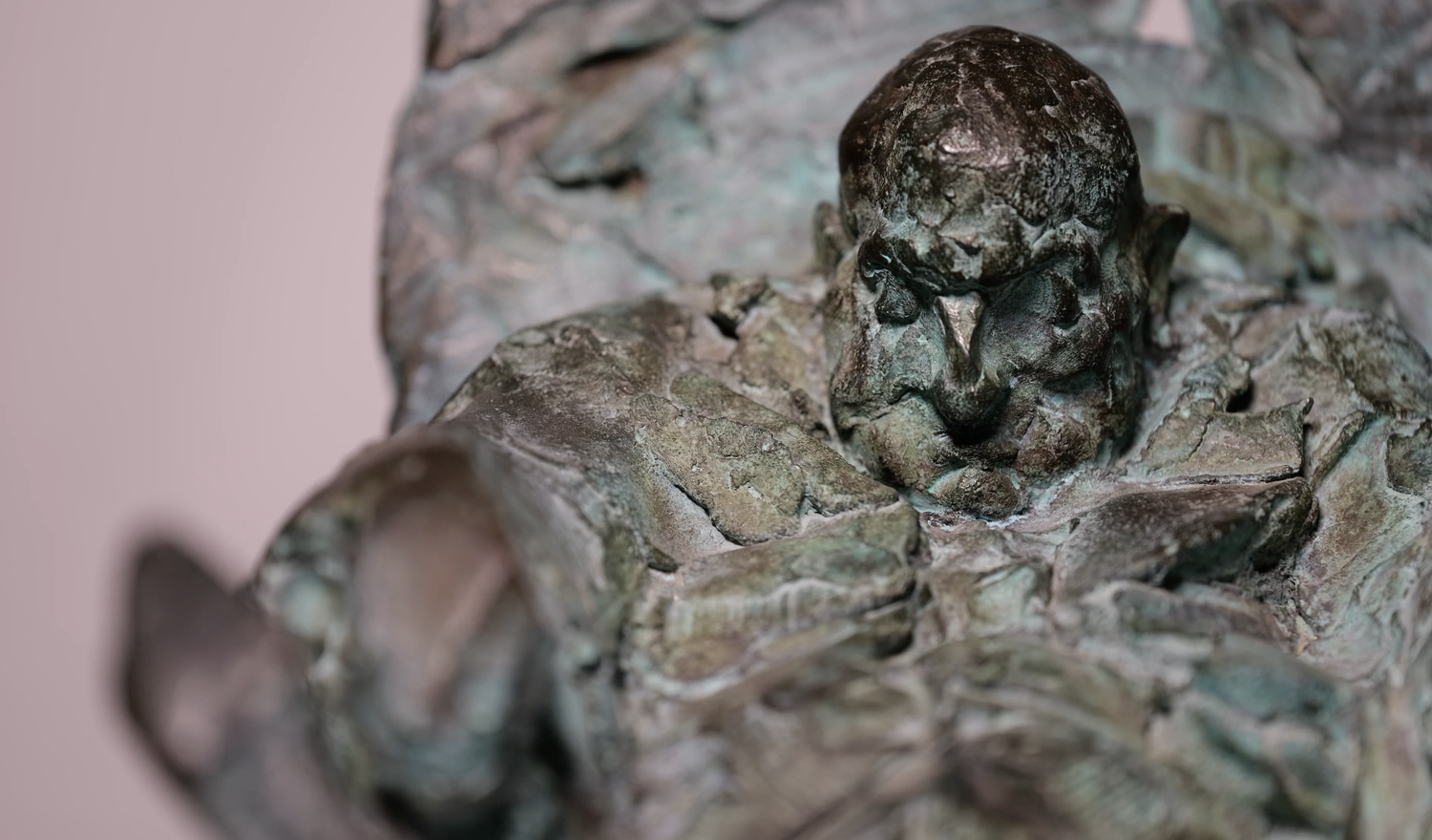 Bach, a bronze sculpture by Simon Kogan